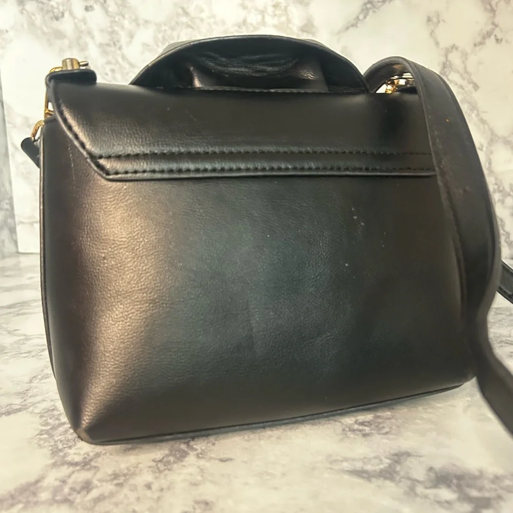 Jimmy Choo Black and Gold Crossbody Bag - Picture 2 of 3